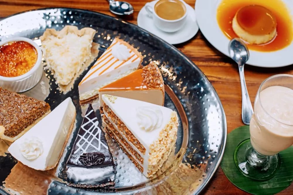 Dessert spread