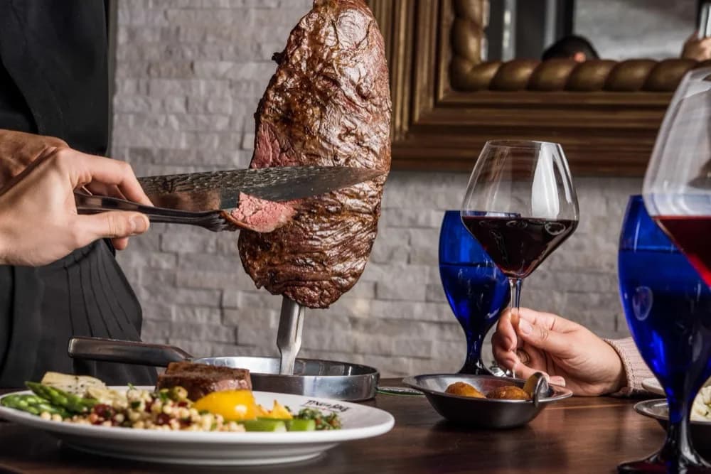 Gaucho serving table side